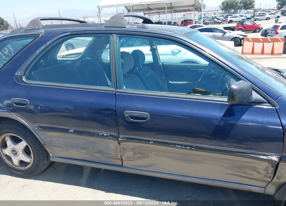 1996 SUBARU IMPREZA OUTBACK VIN: JF1GF4850TH814620