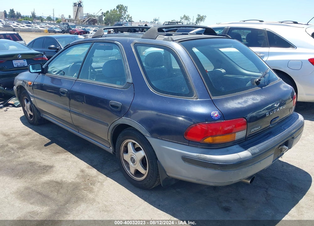 1996 SUBARU IMPREZA OUTBACK VIN: JF1GF4850TH814620