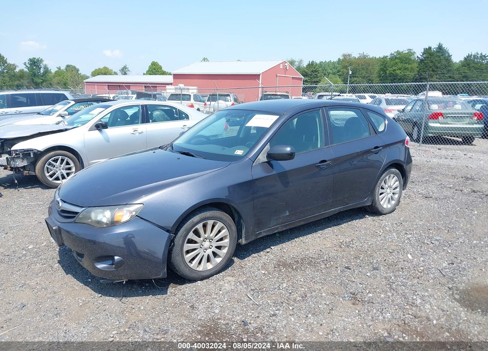2011 SUBARU IMPREZA 2.5I PREMIUM VIN: JF1GH6B68BH803483