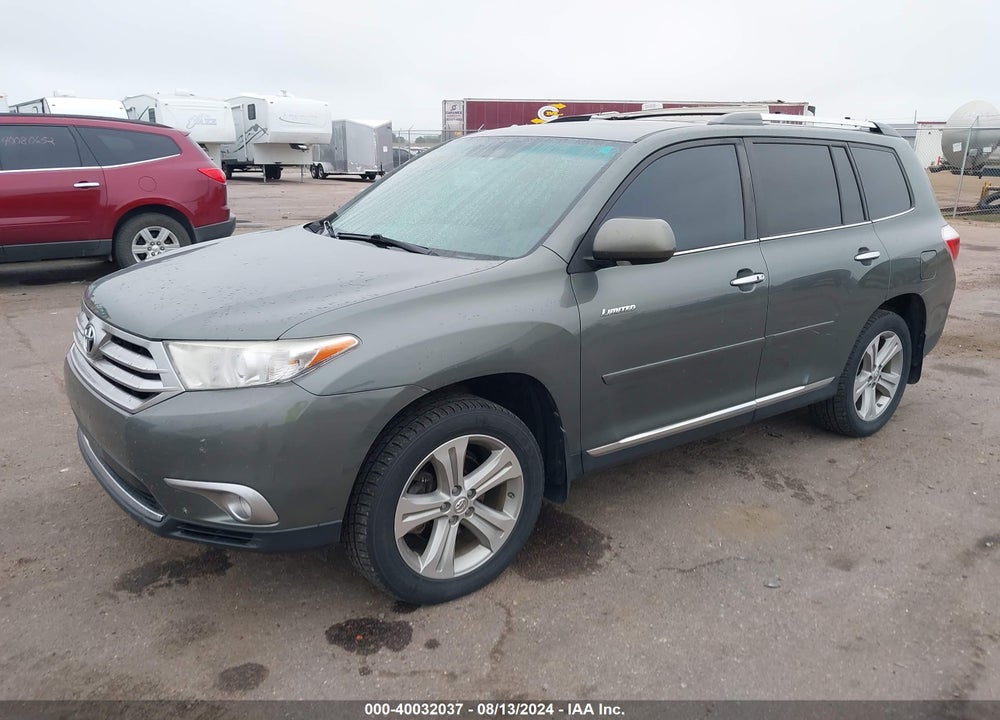 2013 TOYOTA HIGHLANDER LIMITED V6 VIN: 5TDDK3EH2DS265520