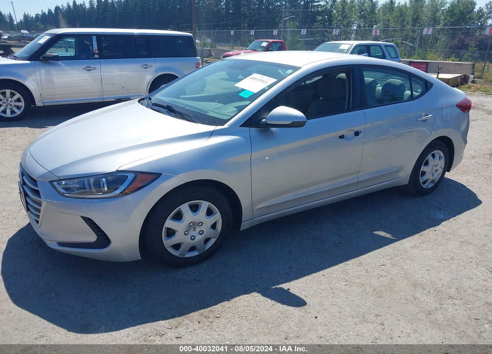 2017 HYUNDAI ELANTRA SE VIN: 5NPD74LF7HH081792