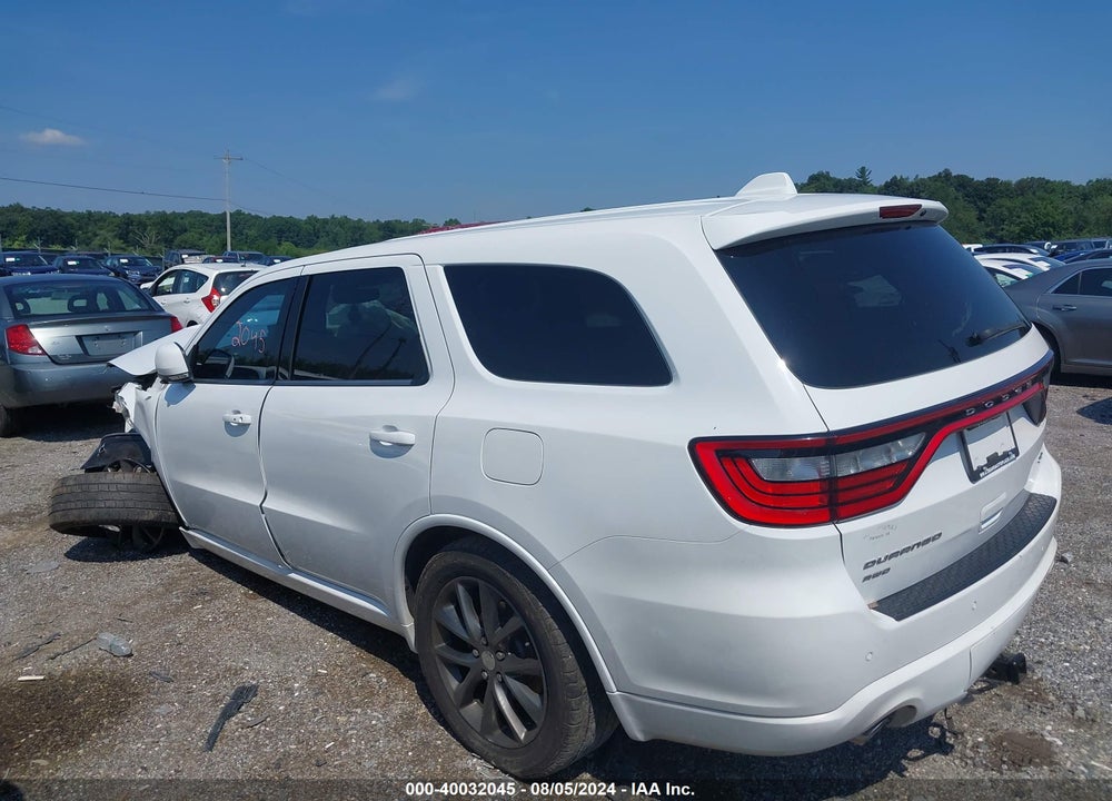 2017 DODGE DURANGO GT AWD VIN: 1C4RDJDG8HC923944