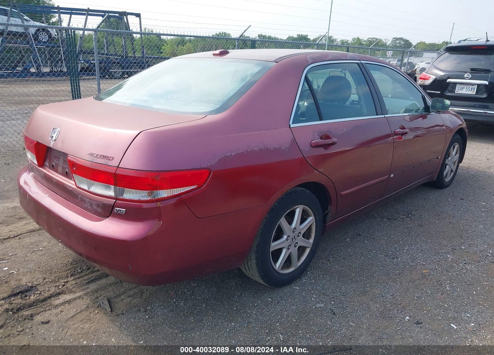 2004 HONDA ACCORD 3.0 EX VIN: 1HGCM66524A025510