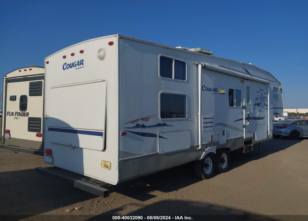 2005 KEYS COUGAR VIN: 4YDF281285K060426