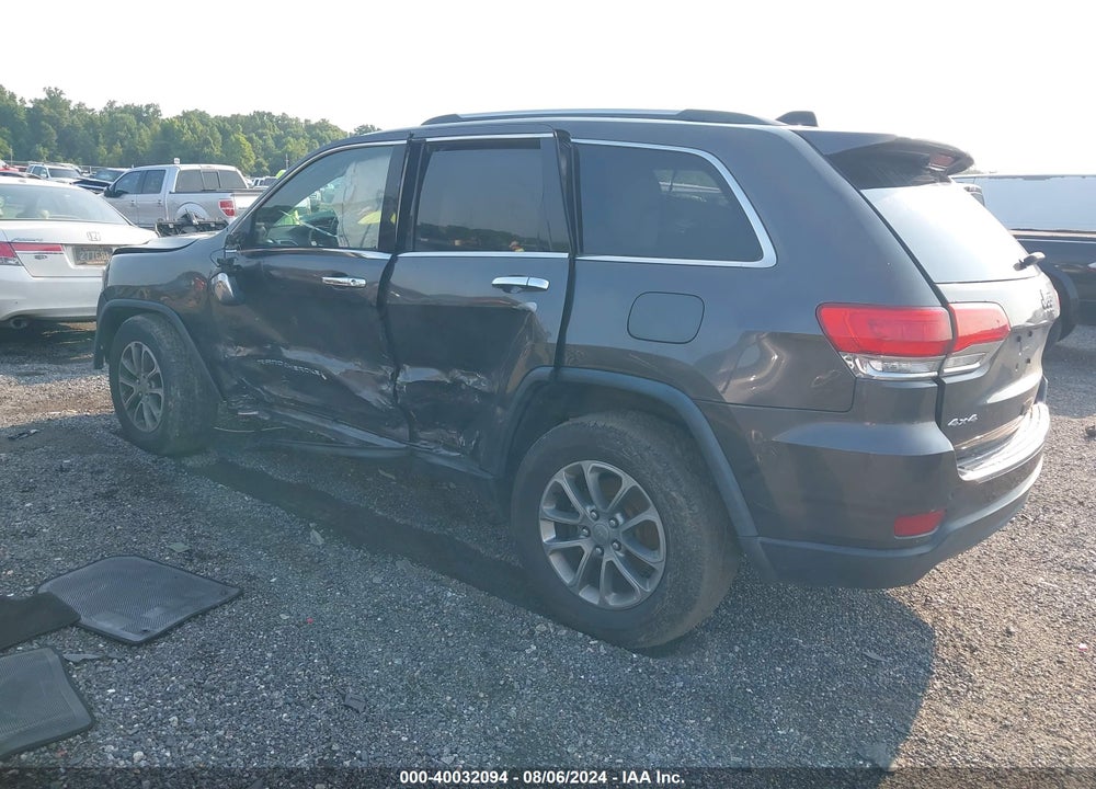 2015 JEEP GRAND CHEROKEE LIMITED VIN: 1C4RJFBG2FC651588