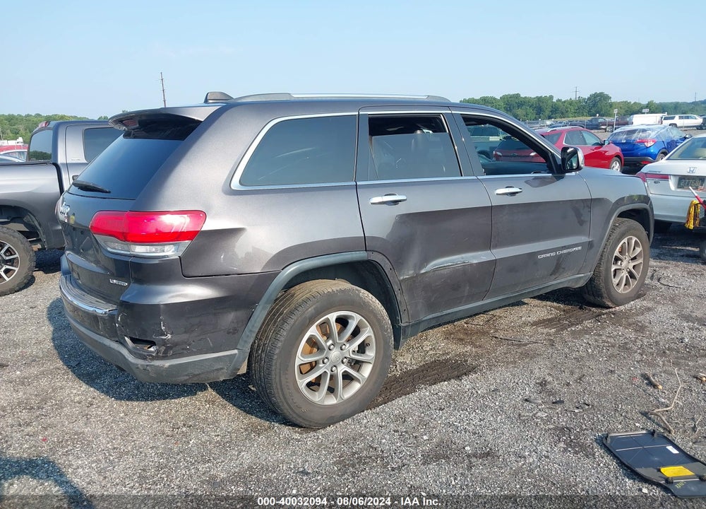 2015 JEEP GRAND CHEROKEE LIMITED VIN: 1C4RJFBG2FC651588