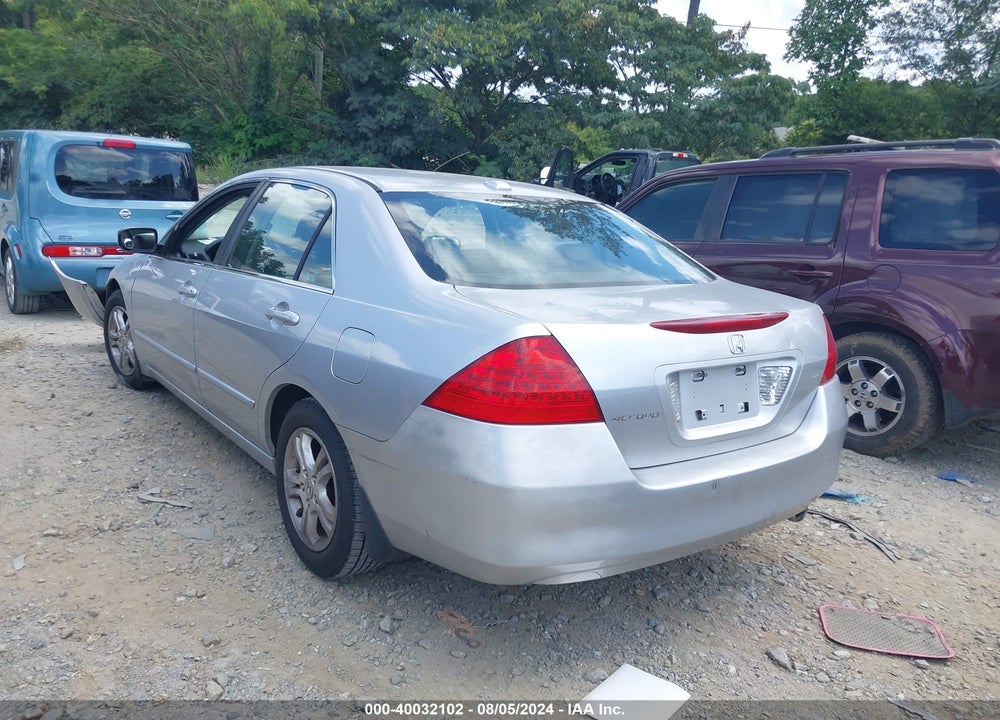 2006 HONDA ACCORD 2.4 EX VIN: 1HGCM56756A160463