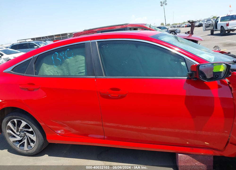 2018 HONDA CIVIC EX VIN: 2HGFC2F7XJH533862