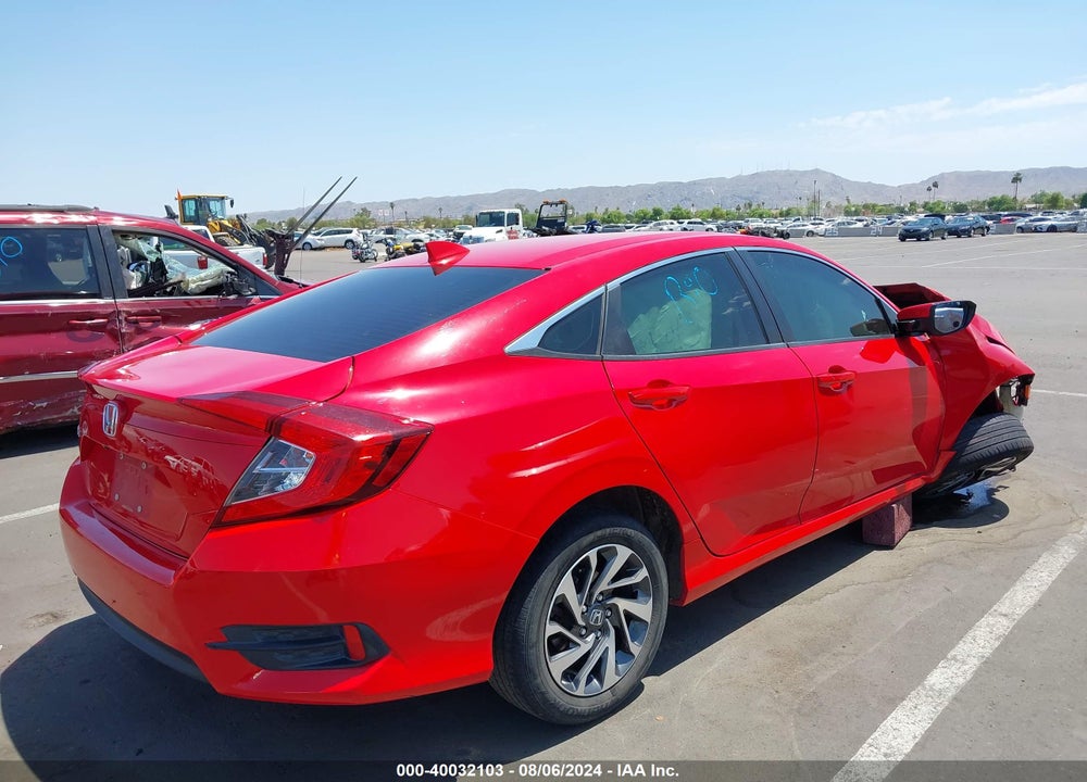 2018 HONDA CIVIC EX VIN: 2HGFC2F7XJH533862