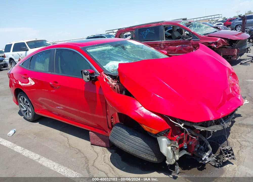 2018 HONDA CIVIC EX VIN: 2HGFC2F7XJH533862