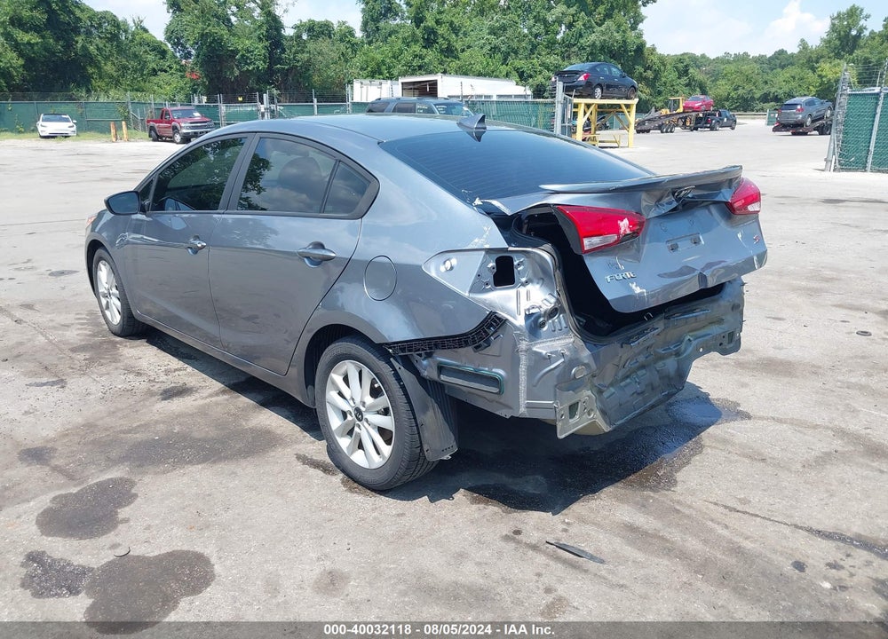 2017 KIA FORTE S VIN: 3KPFL4A70HE066524