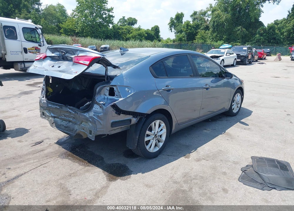 2017 KIA FORTE S VIN: 3KPFL4A70HE066524