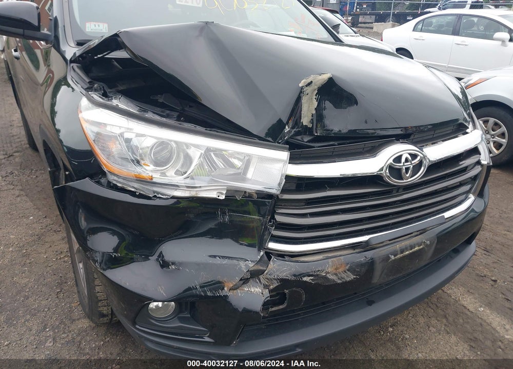 2015 TOYOTA HIGHLANDER VIN: 5TDJKRFH9FS203877