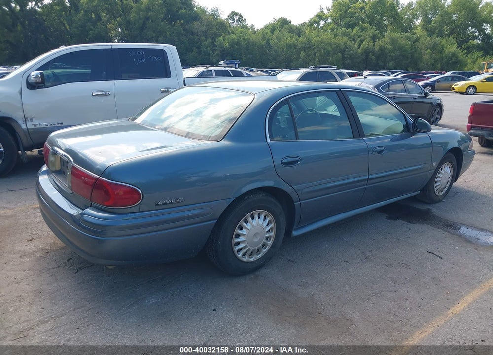 2002 BUICK LESABRE CUSTOM VIN: 1G4HP54K62U252558