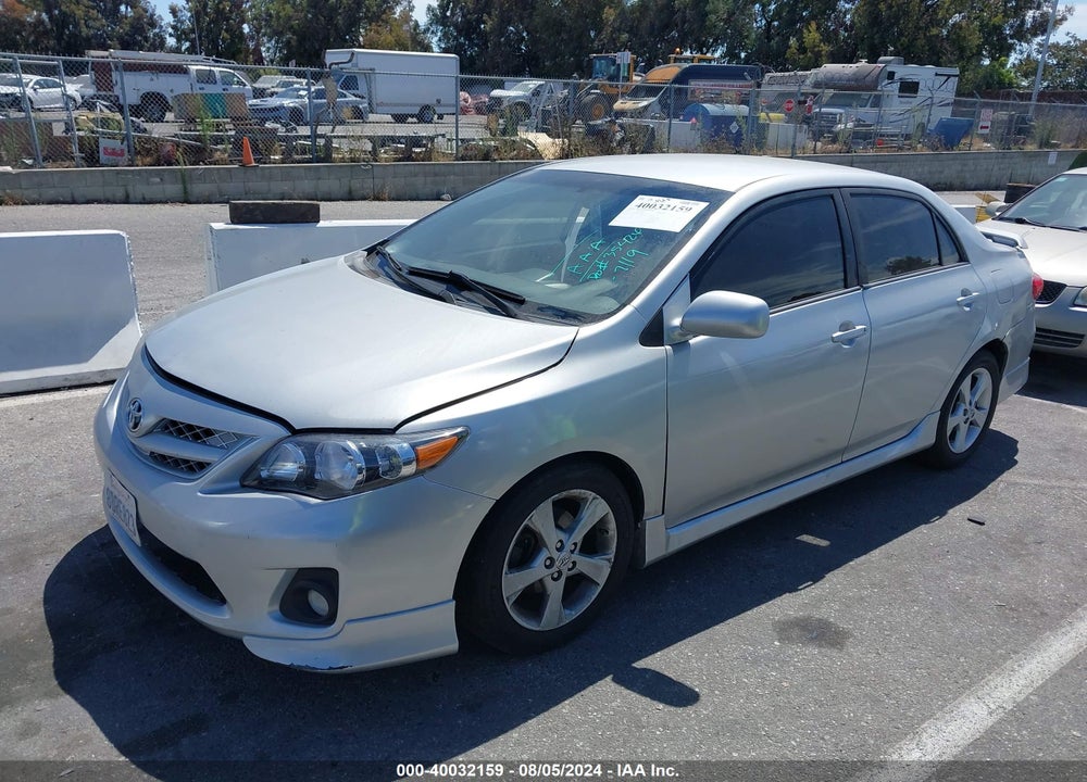 2012 TOYOTA COROLLA S VIN: 5YFBU4EEXCP025894