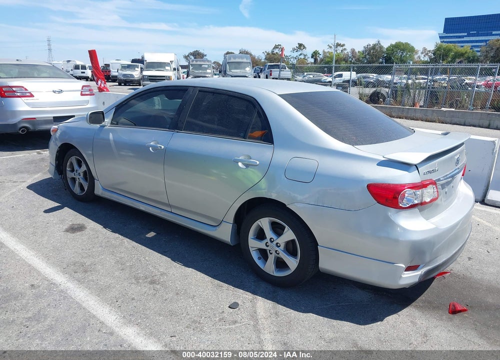2012 TOYOTA COROLLA S VIN: 5YFBU4EEXCP025894