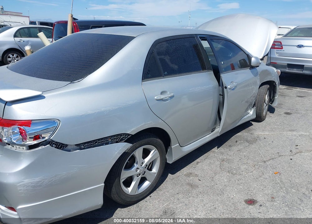 2012 TOYOTA COROLLA S VIN: 5YFBU4EEXCP025894