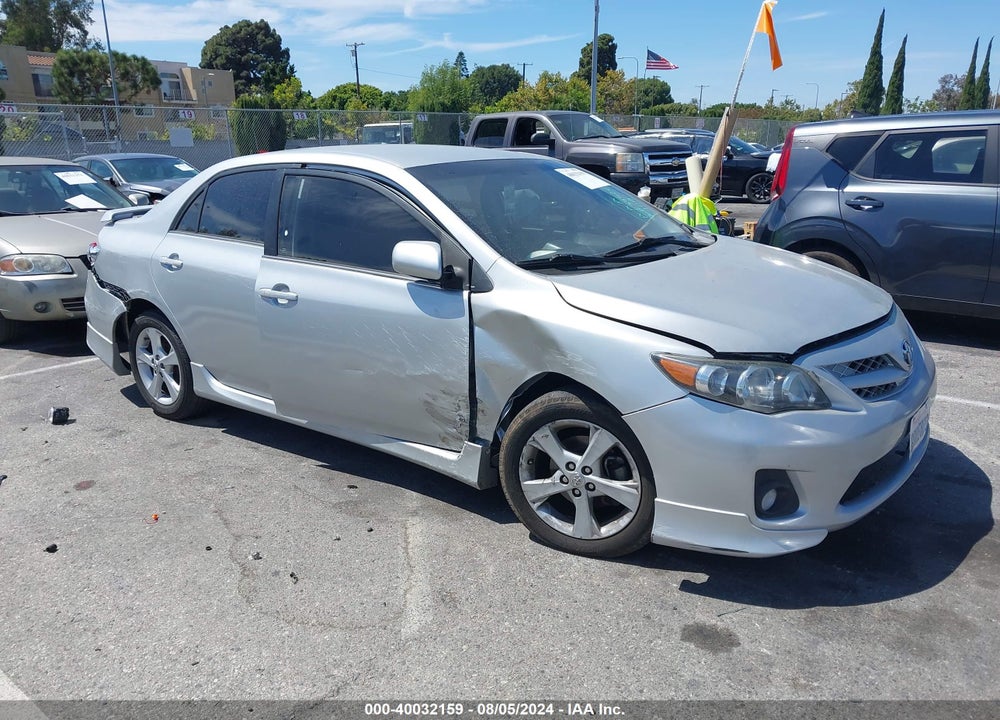 2012 TOYOTA COROLLA S VIN: 5YFBU4EEXCP025894