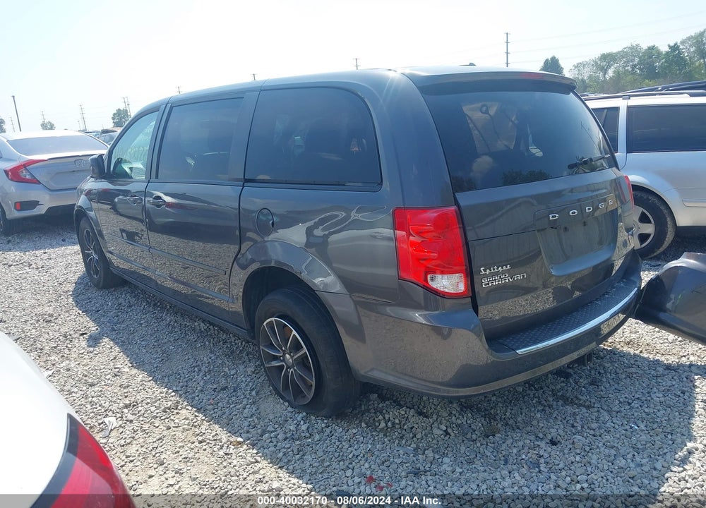 2017 DODGE GRAND CARAVAN GT VIN: 2C4RDGEG3HR632499