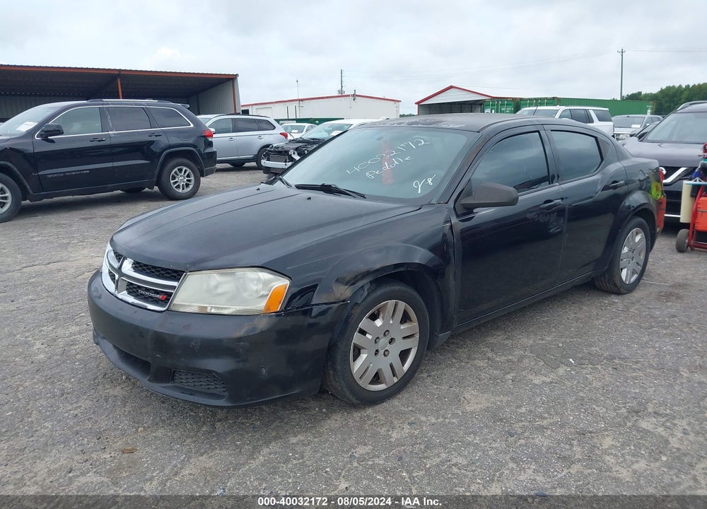 2013 DODGE AVENGER SE VIN: 1C3CDZAB5DN752327