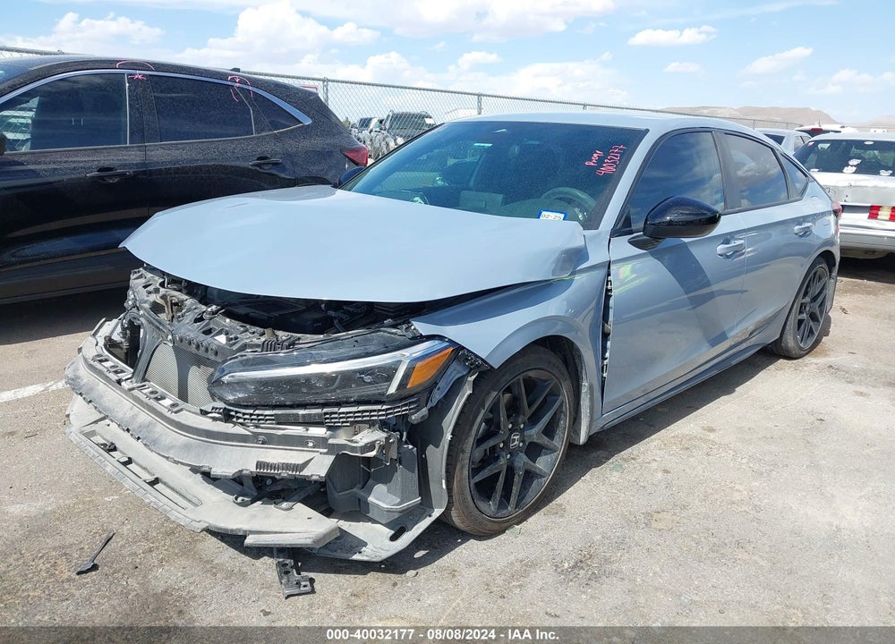 2022 HONDA CIVIC SPORT VIN: 19XFL2G81NE011466