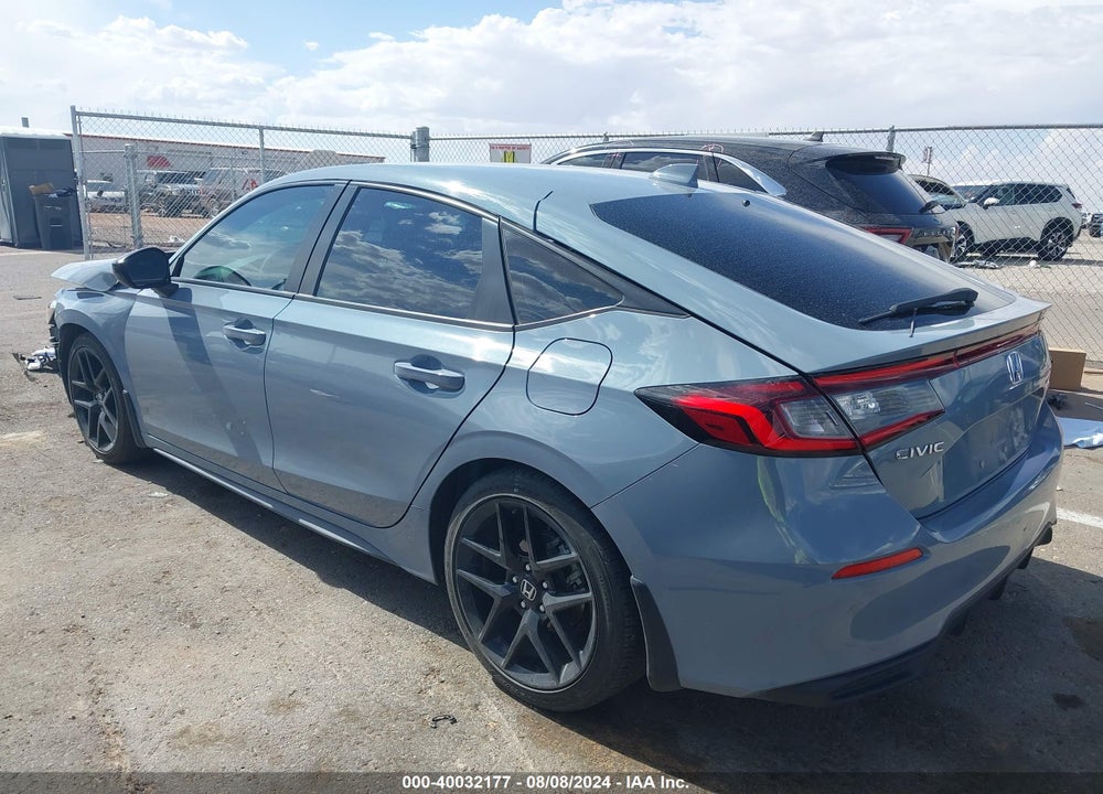 2022 HONDA CIVIC SPORT VIN: 19XFL2G81NE011466