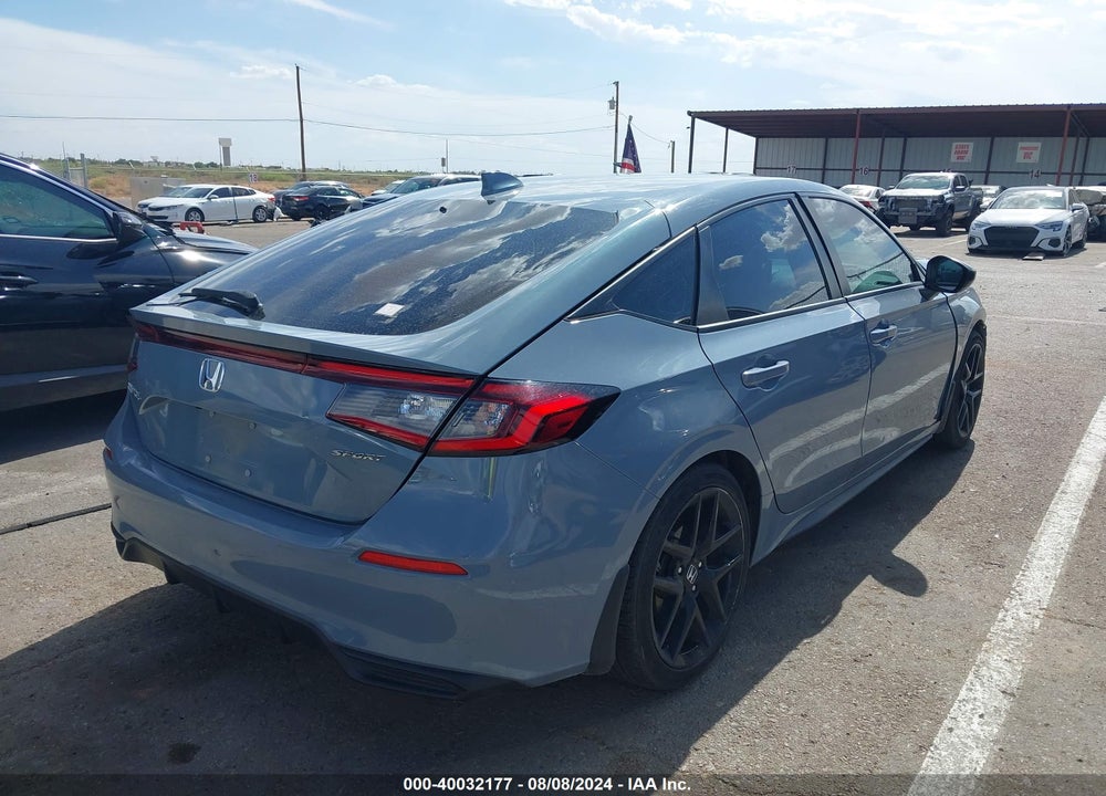2022 HONDA CIVIC SPORT VIN: 19XFL2G81NE011466