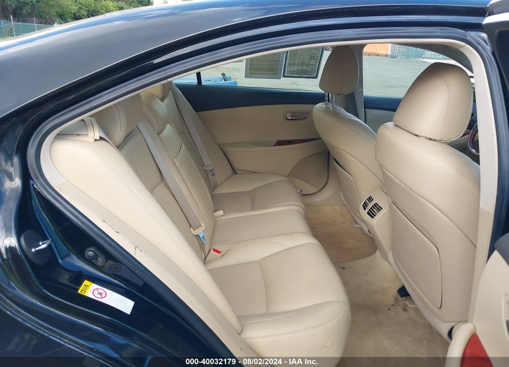 2007 LEXUS ES 350 VIN: JTHBJ46G772064616