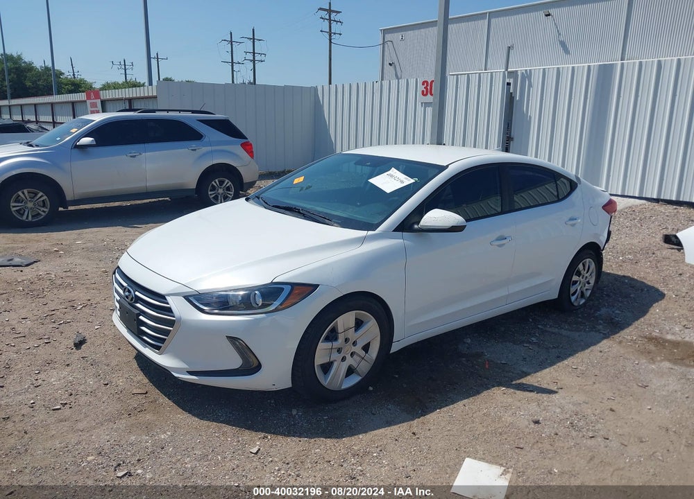 2017 HYUNDAI ELANTRA SE VIN: 5NPD84LFXHH036424