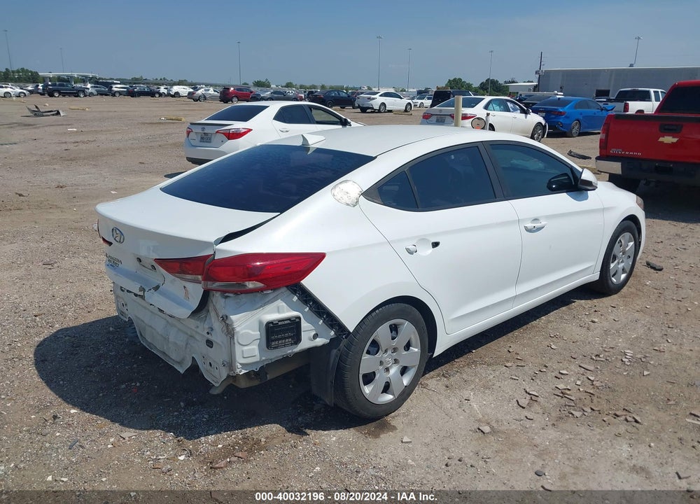 2017 HYUNDAI ELANTRA SE VIN: 5NPD84LFXHH036424