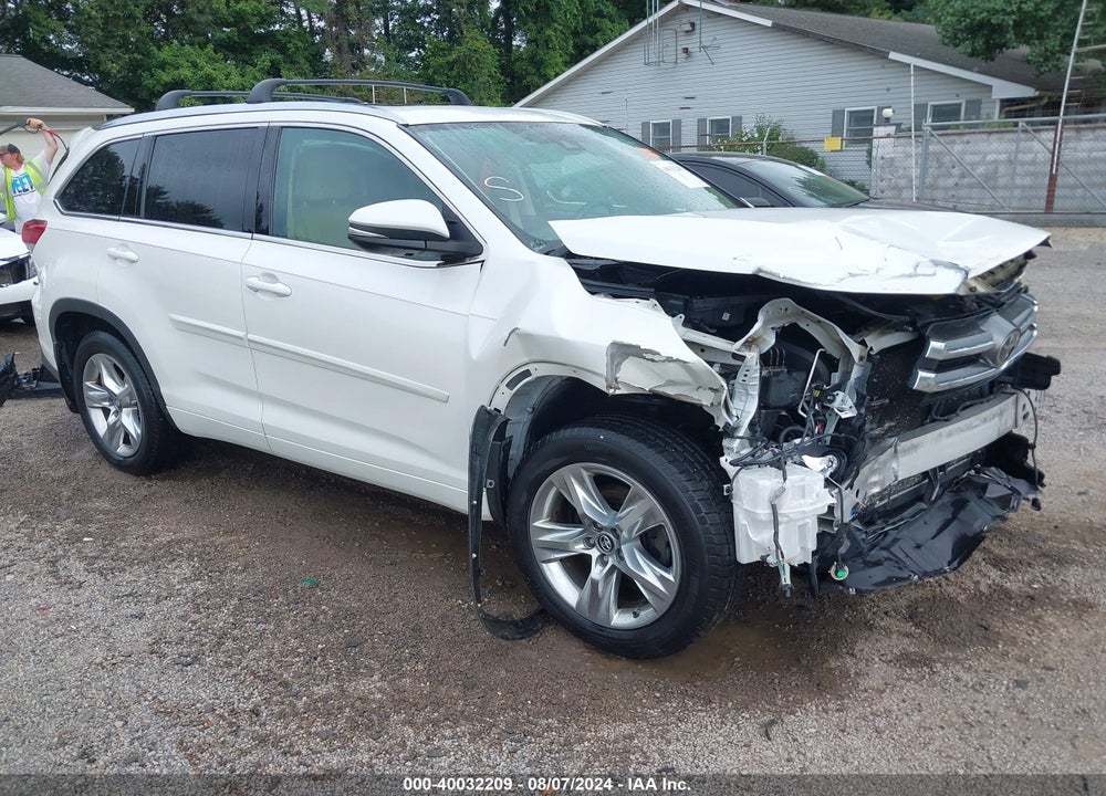 2017 TOYOTA HIGHLANDER LIMITED VIN: 5TDDZRFH5HS366098