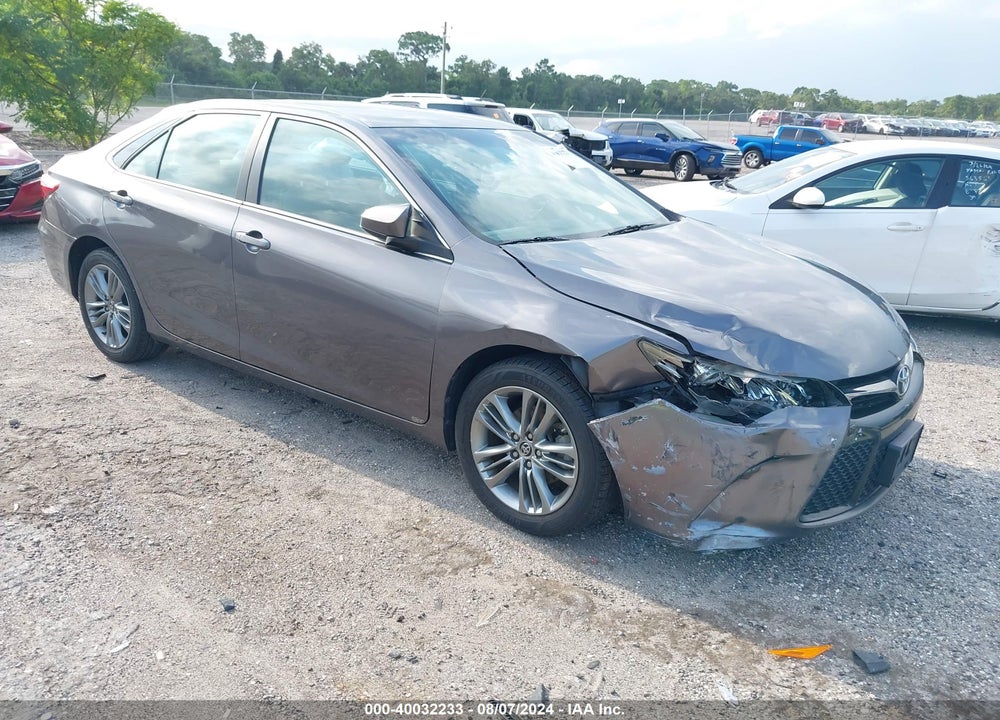 2015 TOYOTA CAMRY SE VIN: 4T1BF1FK9FU038104