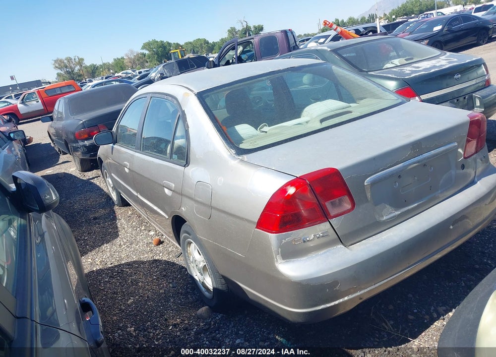 2002 HONDA CIVIC VIN: 1HGES16562L035153