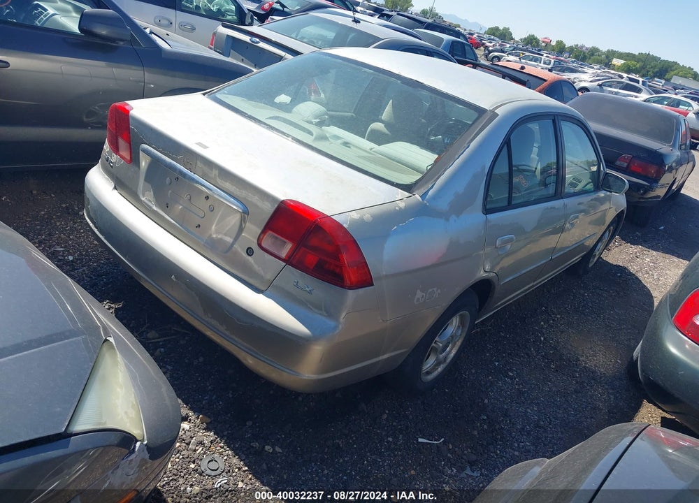 2002 HONDA CIVIC VIN: 1HGES16562L035153