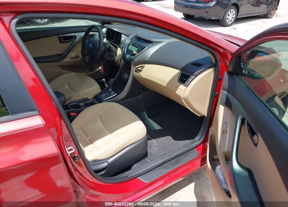 2013 HYUNDAI ELANTRA GLS VIN: KMHDH4AE7DU486053