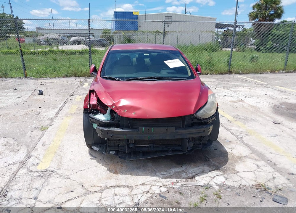 2013 HYUNDAI ELANTRA GLS VIN: KMHDH4AE7DU486053