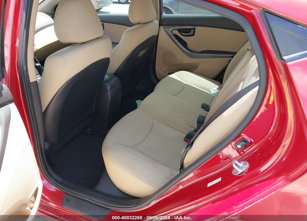 2013 HYUNDAI ELANTRA GLS VIN: KMHDH4AE7DU486053