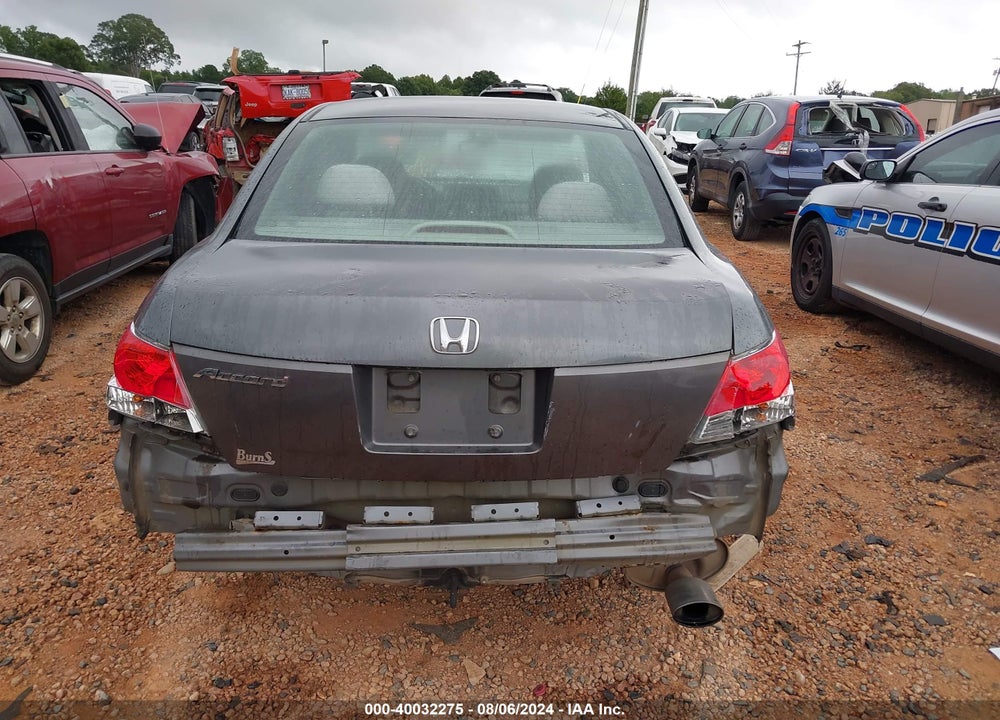 2009 HONDA ACCORD 2.4 LX-P VIN: 1HGCP26439A106899