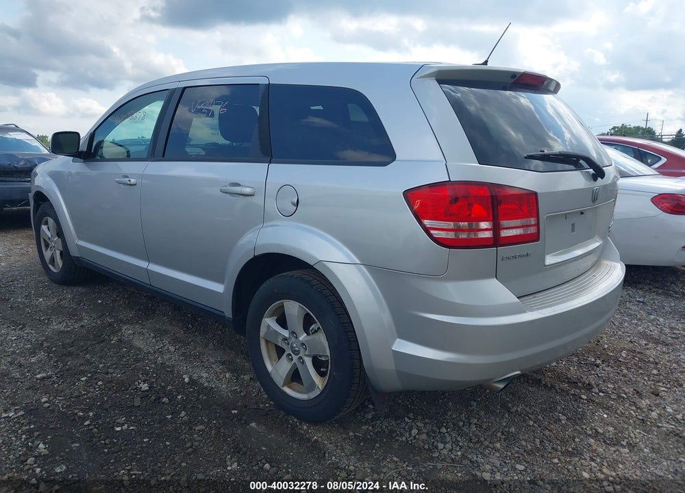 2009 DODGE JOURNEY SXT VIN: 3D4GG57V39T593476