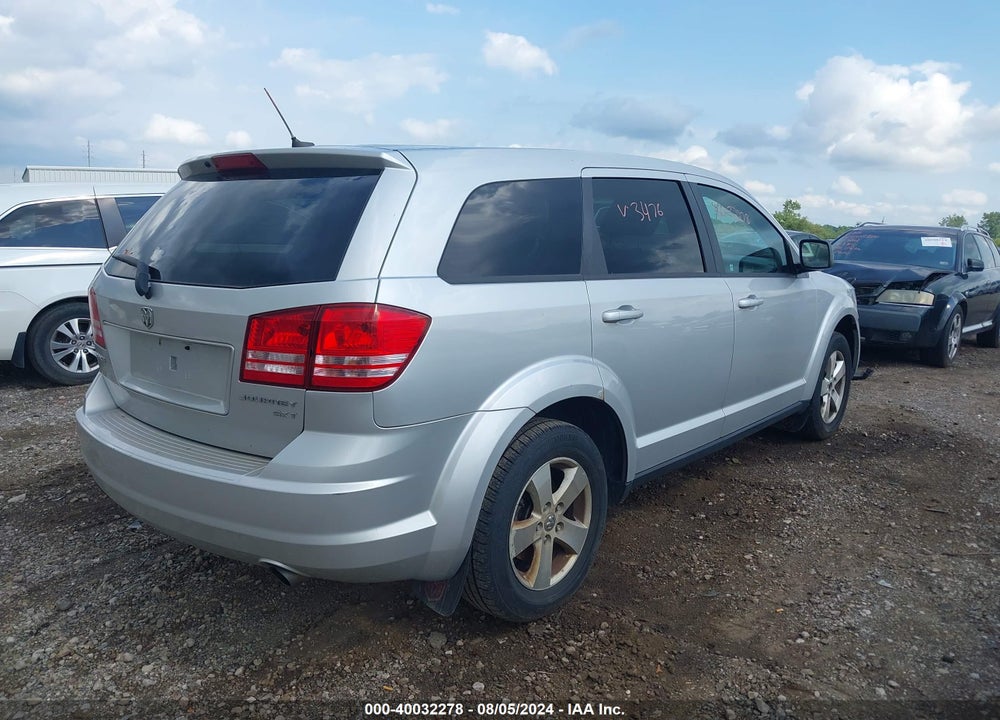 2009 DODGE JOURNEY SXT VIN: 3D4GG57V39T593476