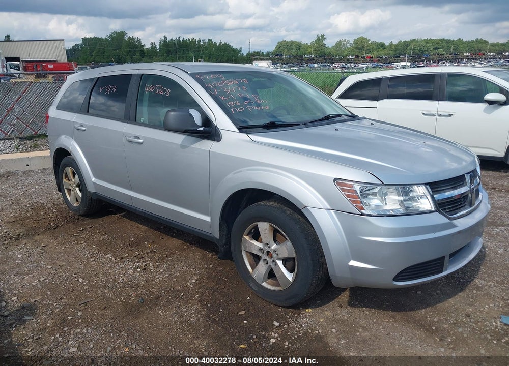2009 DODGE JOURNEY SXT VIN: 3D4GG57V39T593476
