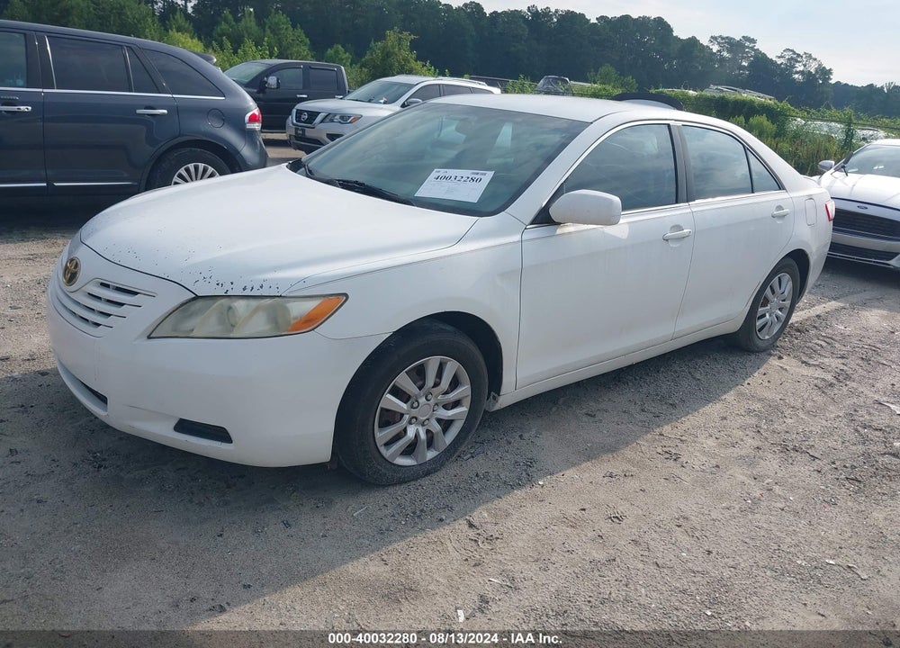 2007 TOYOTA CAMRY LE VIN: 4T1BE46K77U596247