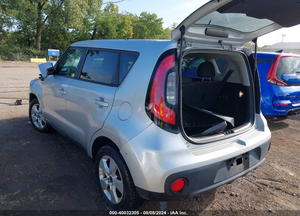 2018 KIA SOUL VIN: KNDJN2A23J7590317