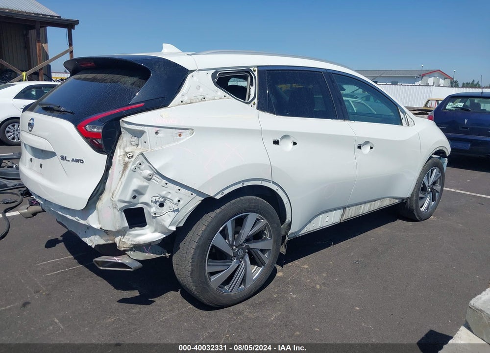 2019 NISSAN MURANO SL VIN: 5N1AZ2MS6KN115561