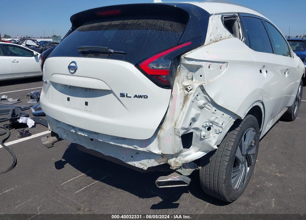 2019 NISSAN MURANO SL VIN: 5N1AZ2MS6KN115561