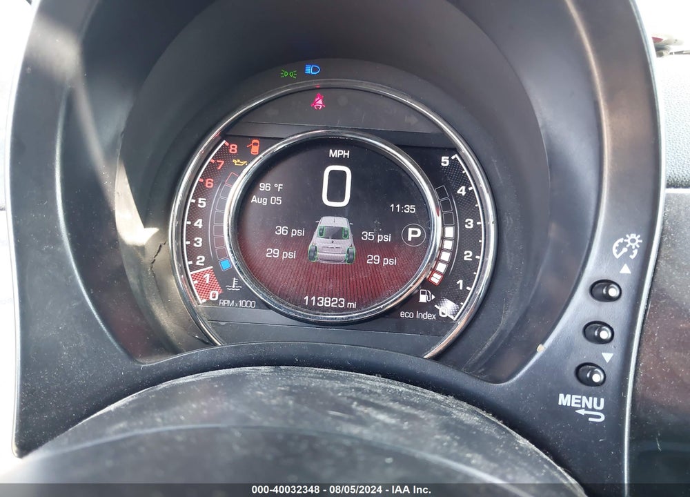 2015 FIAT 500 SPORT VIN: 3C3CFFBR9FT623532