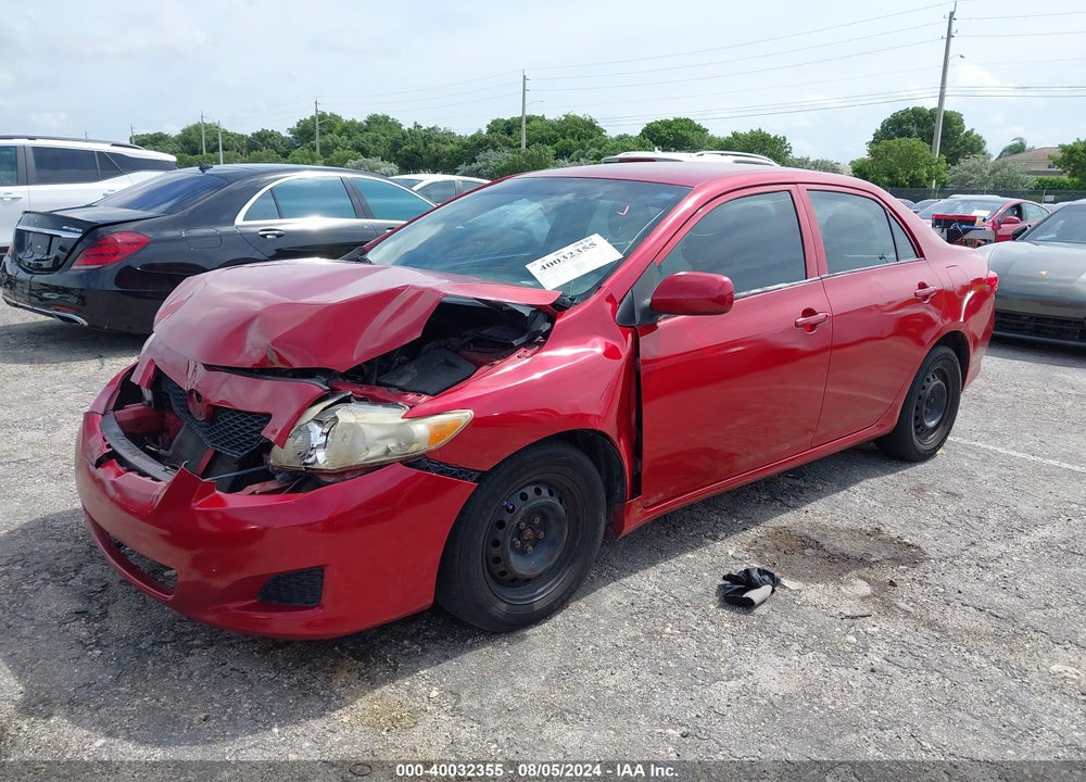 2010 TOYOTA COROLLA LE VIN: 1NXBU4EE3AZ210347