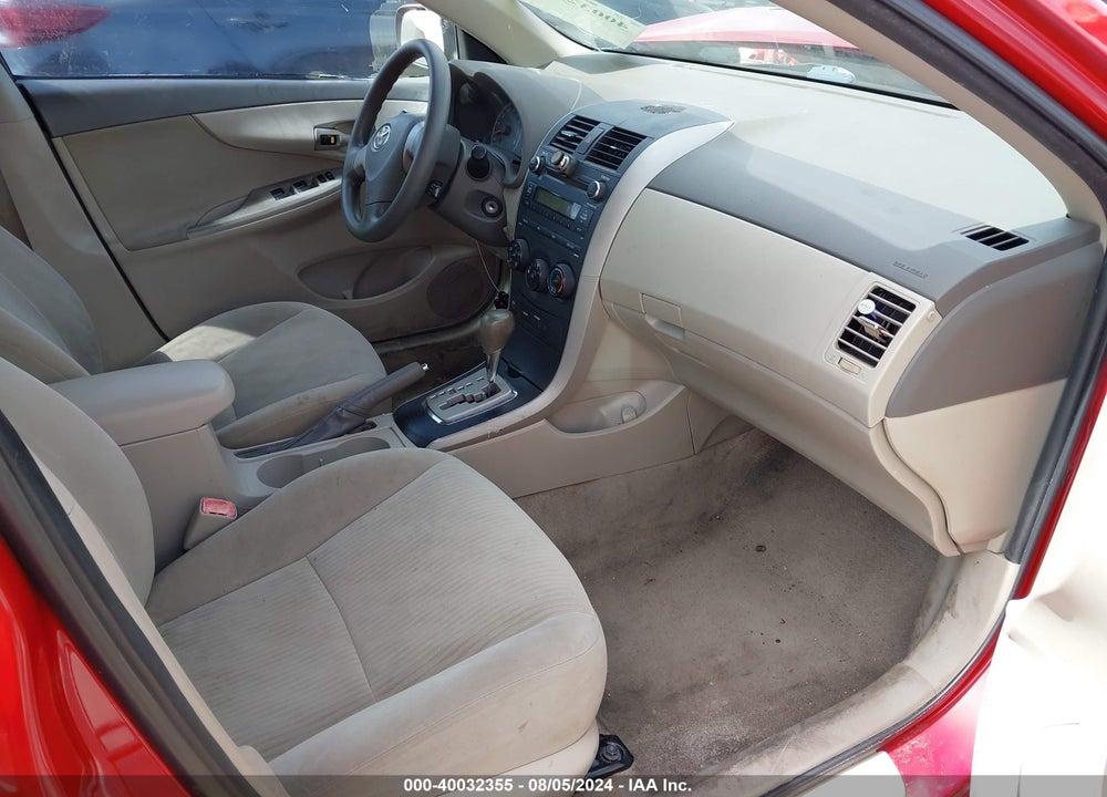 2010 TOYOTA COROLLA LE VIN: 1NXBU4EE3AZ210347