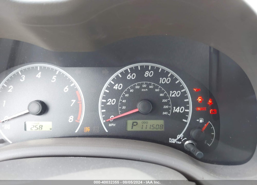 2010 TOYOTA COROLLA LE VIN: 1NXBU4EE3AZ210347