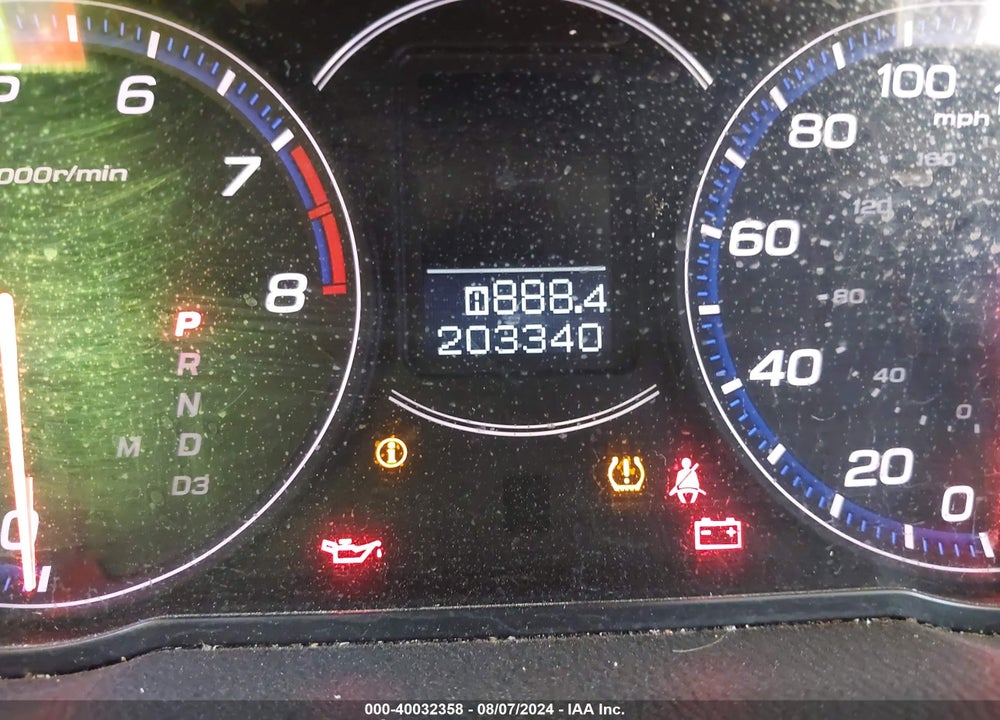 2008 ACURA TSX VIN: JH4CL96888C011004